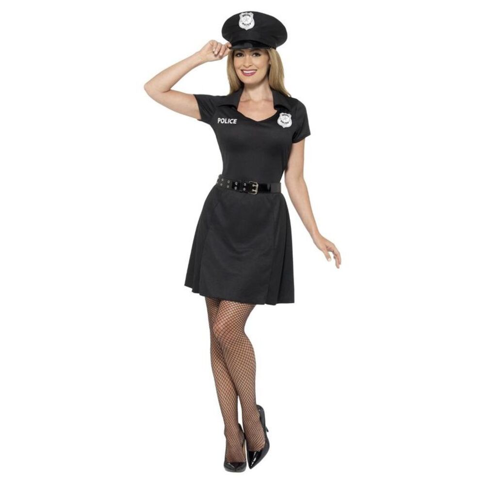 Smiffys Womens/Ladies Special Constable Costume Set / Black